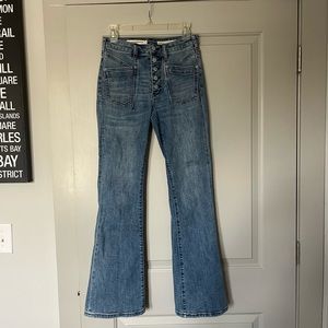 Pilcro high-rise trouser bootcut